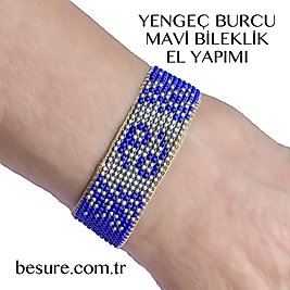 YENGEÇ BURCU BİLEKLİK-MAVİ
