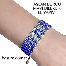 ASLAN BİLEKLİK MAVİ