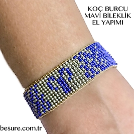 KOÇ BURCU BILEKLIKLER MAVI
