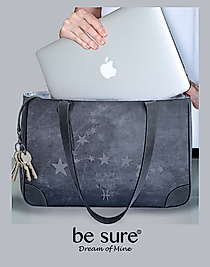 BALIK BURCU ANTRASİT KADIN OMUZ ÇANTASI